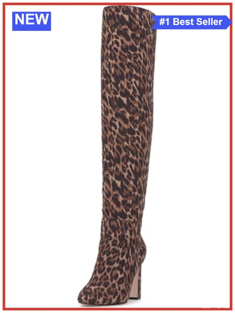 Over The Knee Faux Suede Block Heel Boots Pointed Toe